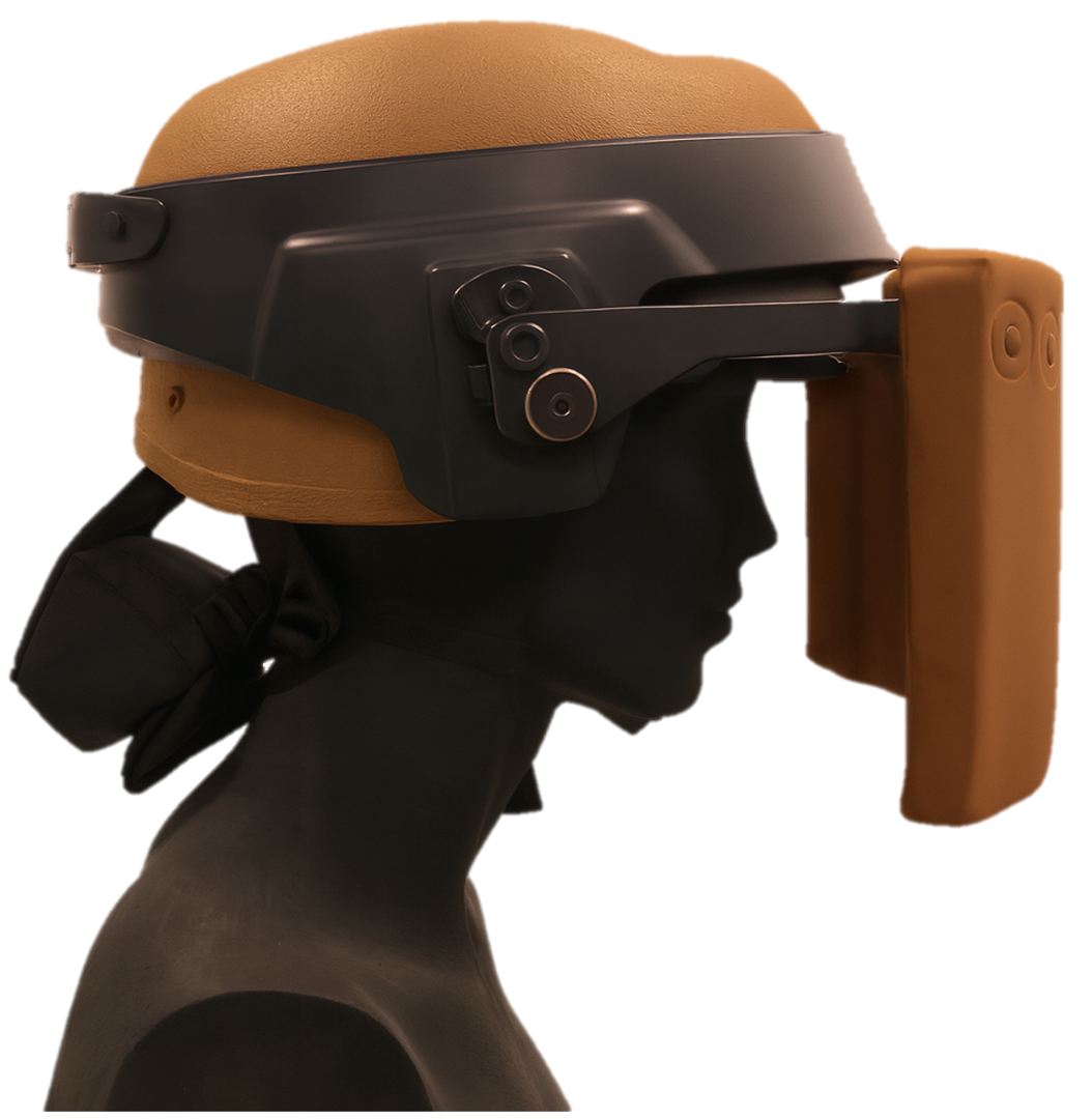 Rifle-Resistant Ballistic Visor