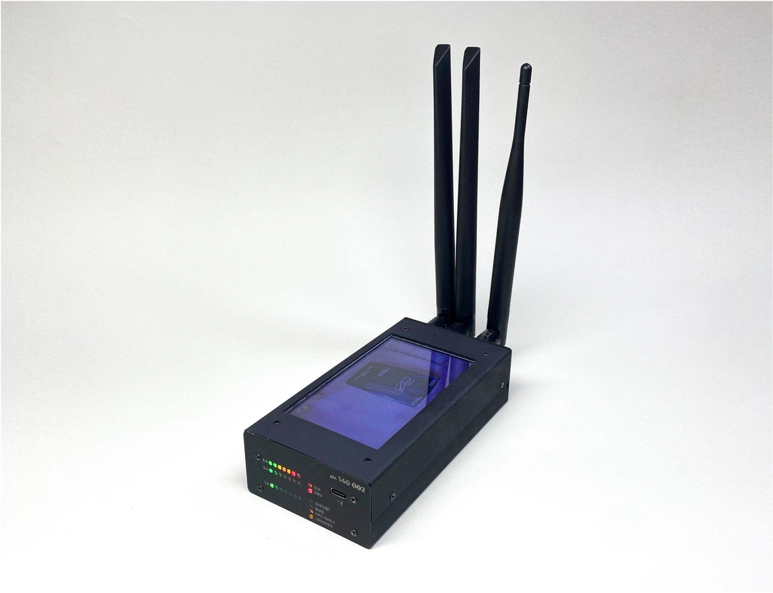 Wearable Drone Detector — Model 4 (Radio Spectrum Analyzer)